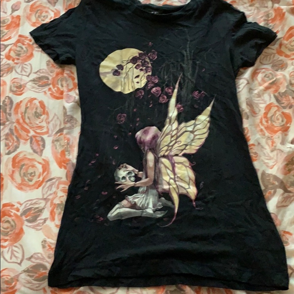 Hot Topic fairy graphic tee